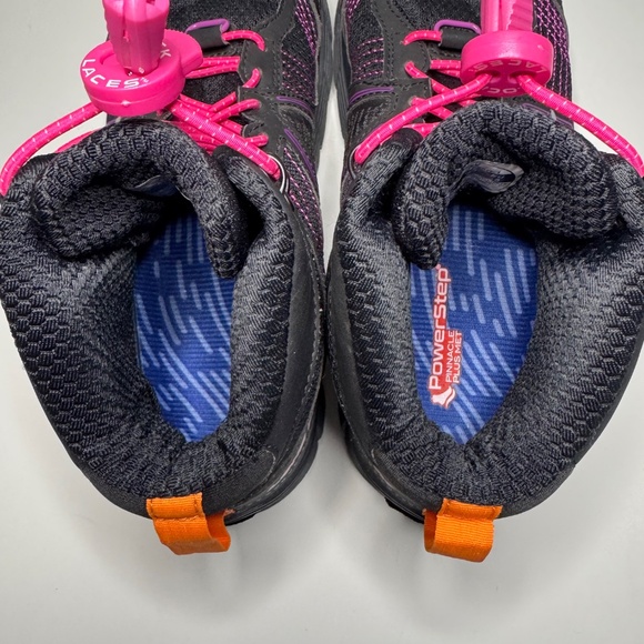 Altra Lone Peak 3.5 Mid Mesh Zero Drop Trail Runners Black Pink Purple Womens 7 - Picture 6 of 11